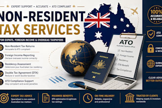 handle non resident tax, foreign income, residency, dta