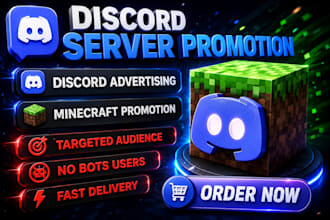 discord server promotion, fivem ads, rust, dayz, minecraft, gaming promotion