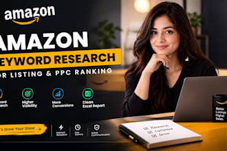 do amazon keyword research for listing and PPC ranking