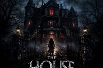 design a cinematic movie poster, film poster, or dramatic poster