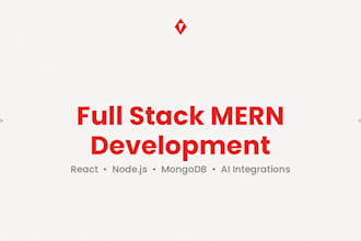 build a full stack mern web app with ai integration