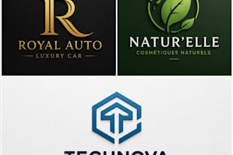 créer un logo moderne et professionnel pour votre entreprise