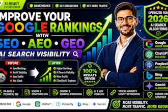 improve your website ranking with SEO aeo and GEO optimization