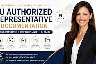 prepare eu authorized representative documentation for gpsr and mdr compliance