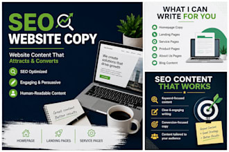 write SEO website copy that attracts and converts visitors