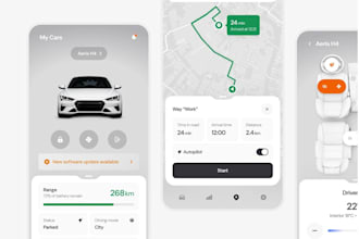 design and develop ev tracking, fleet management, eld and gps navigation app