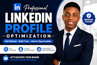 optimize linkedin profile for personal branding, SEO, job search