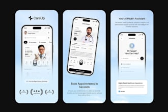 develop doctor appointment mobile app with online booking and admin dashboard