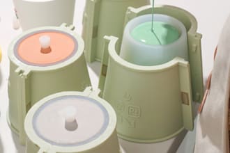 design injection molding, silicone mold and 3d cad model in solidworks