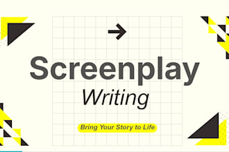 write screenplays for videos, promo, etc