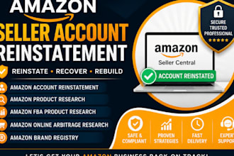 handle your amazon seller account reinstatement