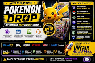 develop target bot walmart bot tcg bot pokemon bot