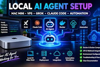 fix install setup local ai grok bot mac mini vps ai agent claude code automation