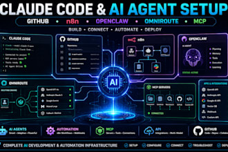 setup claude code fix claude ai agent github n8n automation open claw omniroute