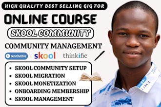 create skool online course content setup for credit repair ai executive coaching