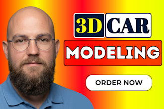 create photorealistic 3d car modeling and vehicle rendering