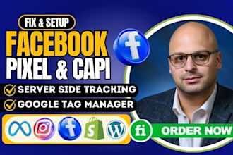 setup shopify meta pixel, facebook capi integration, ad tracking, GTM ga4 server