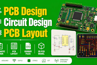 do professional pcb design, esp8266 iot pcb layout esp32, electronics design