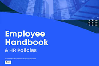 create a custom employee handbook and HR policies