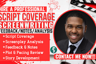 give script coverage, screenplay analysis, script notes, story feedback TV show