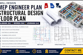 design mep engineer plan structural design floor plan in al ga la