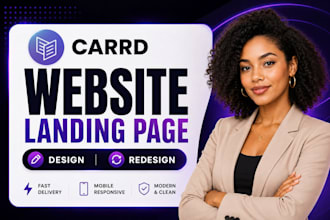 design carrd website carrd landing page redesign carrd website design carrd co