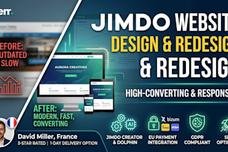 jimdo website redesign jimdo creator website jimdo dolphin ecommerce expert