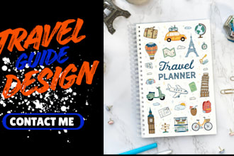 design write travel guide tour trip travel budget planner travel itinerary