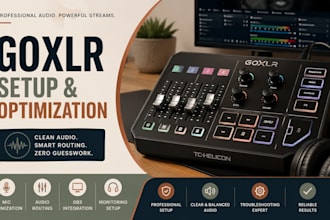set up and optimize your goxlr for streaming