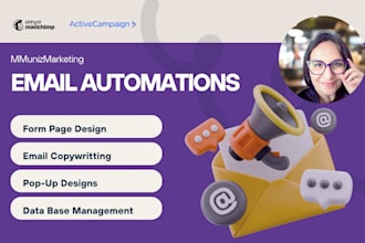 create automated emails  and integrate to your sales funnel