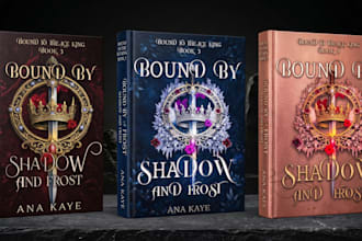 do gothic book cover, dark romance book cover, fantasy cover, ebook, cover desig