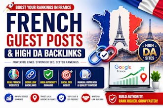 publish french backlinks on high da france guest post for local SEO