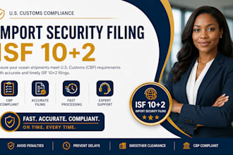 expert import security filing isf specialist