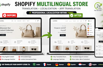 translate shopify localization multilingual store multi language in 24hrs