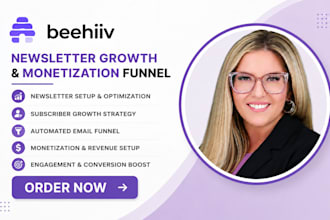 build your beehiiv newsletter growth and montization funnel