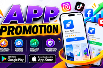 promote your mobile app with social media marketing