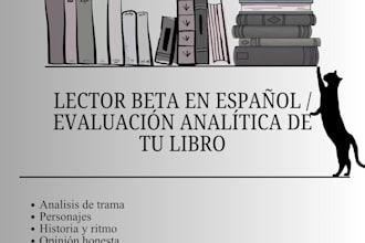 be your spanish beta reader and provide a detailed book critique