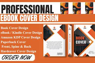 design book cover, ebook cover, KDP book cover and amazon KDP