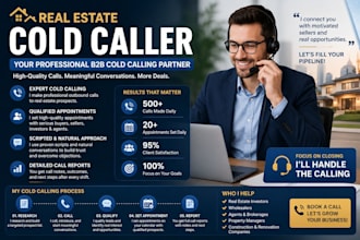 real estate cold caller your professional b2b cold caller and appointment setter