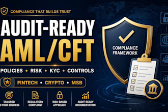 build audit ready aml cft programs and secure soc 2 compliance