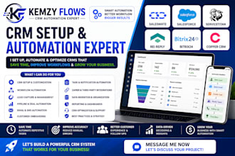setup salesmate automation salesforce servicetitan rei reply bitrix24 copper crm