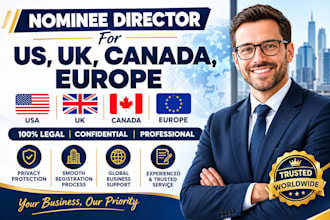 nominee director usa, canada nominee shareholder, europe nominee, uk solicitor