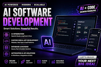 build custom ai software, ai agents, and web apps with openai API ai website dev