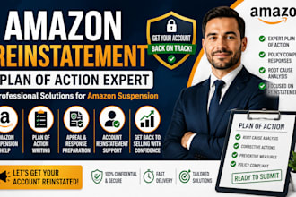 write amazon plan of action for suspension reinstatement