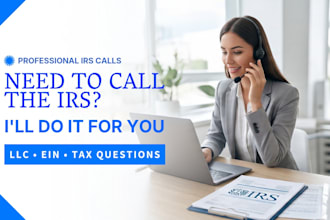 call the irs on your behalf