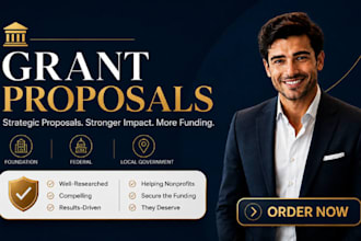 write foundation federal local government grant proposals for nonprofits