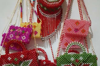 make handmade beaded bracelet set and custom name beaded cap