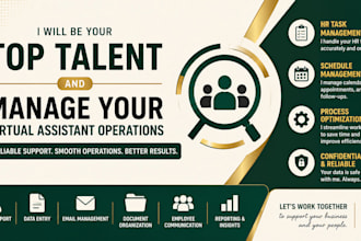 handle recruitment, talent acquisition, HR operations, and team management