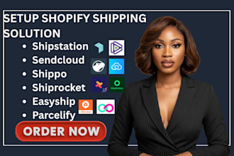 setup shopify shipping solution shipstation sendcloud shippo shiprocket easyship