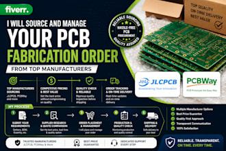 source manage pcb fabrication order from top manufacturers